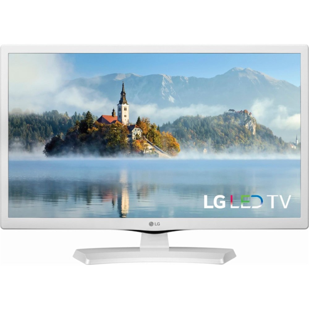 LG - 24" Class - LED - 720p - Smart - HDTV - White