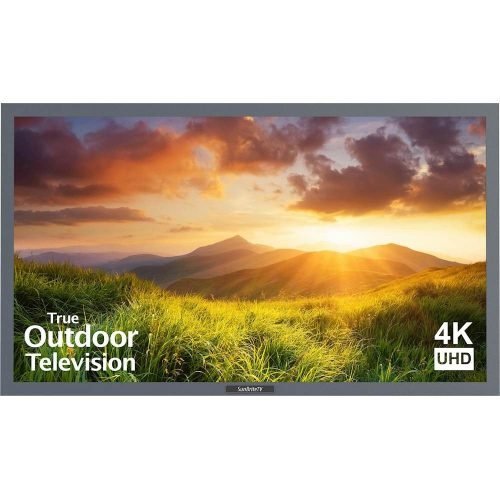 SunBriteTV - Outdoor - 55" Class - LED - Partial Sun - 2160p - 4K UHD TV - Silver