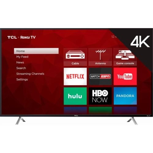 TCL - 55" Class - 55S405 - 2160p - Smart - 4K Ultra HD TV Roku TV