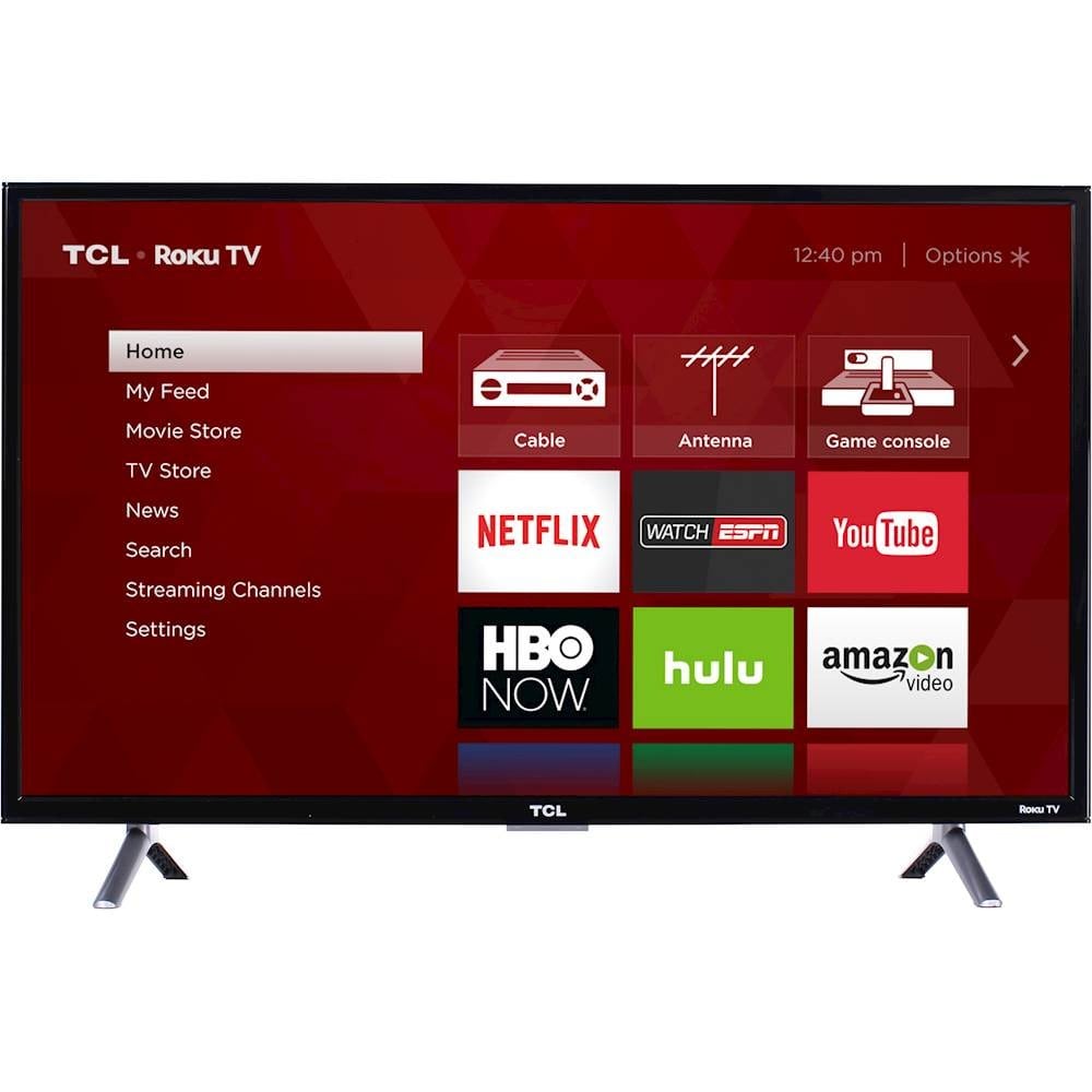 TCL 32 inch Roku TV - TV Sizes